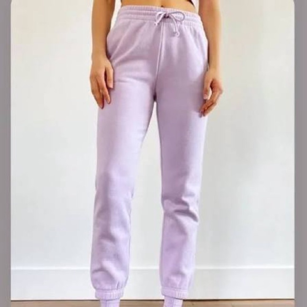 TNA CozyAF Boyfriend Sweatpant in Soft Purple